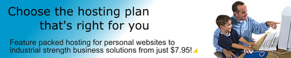 Choose the hosting plan that's right for you!
